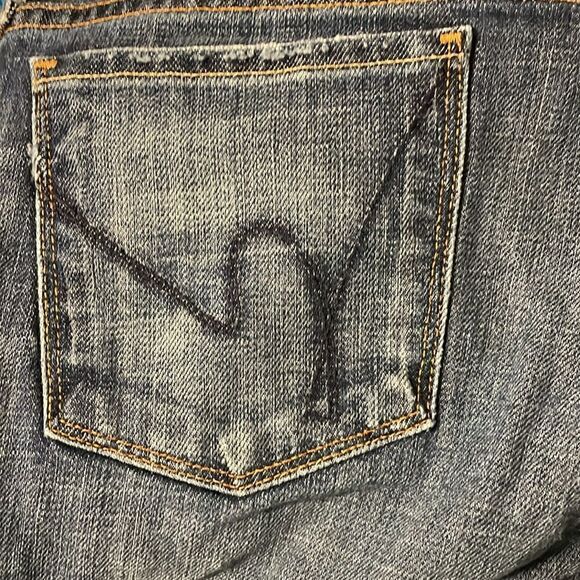 Citizens of Humanity by Jerome Dahan Ingrid #002, low waist flare Blue Jeans, 29 - Picture 15 of 16